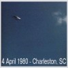 Charleston South Carolina UFO Photo 2 - 1980