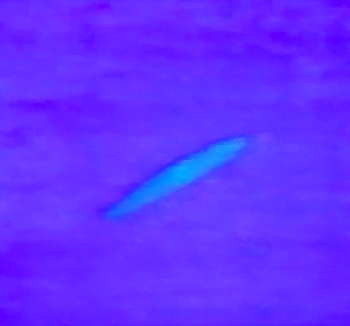 Hagen Germany Cigar Shaped UFO 1980